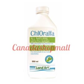 Land Art ChlOralfa Mouth wash Mint 350ml