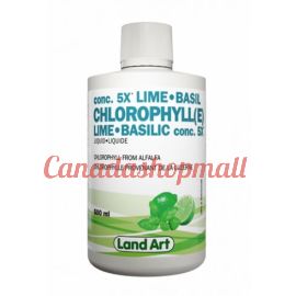 Land Art Concentrated 5X Lime + Basil Chlorophyll  500ml