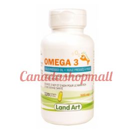 Land Art Omega-3 500mg 120softgels