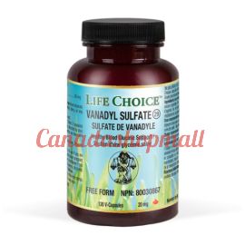 Life Choice Vanadyl Sulfate 20mg 120v-capsules