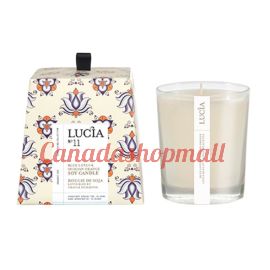 Lucia Blue Lotus & Sicilian Orange Soy Candle 50h