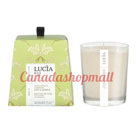 Lucia Eucalyptus & Gardenia Soy Candle 50h