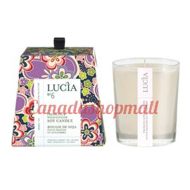  Lucia Fresh Fig & Wild Ginger Soy Candle 20h