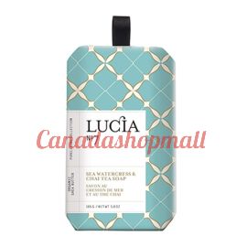 Lucia Sea Watercress & Chai Tea Soap 165g