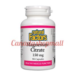 NaturalFactors Magnesium Citrate 150mg 90capsules