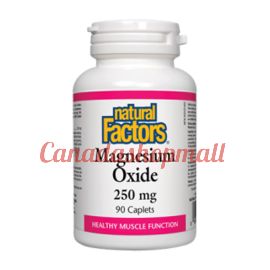 NaturalFactors Magnesium Oxide 250mg 90capsules