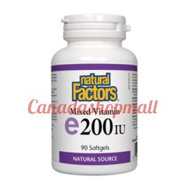 Natural Source Mixed Vitamin E 200IU 90softgels