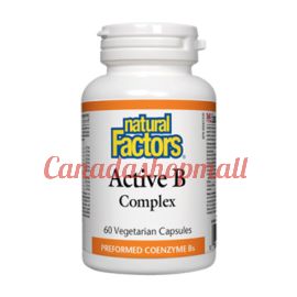 NaturalFactors Active B Complex 60vegeratian capsules