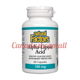 NaturalFactors Alpha-Lipoic Acid 100mg 60capsules