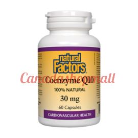 NaturalFactors Coenzyme Q10 30mg 60capsules