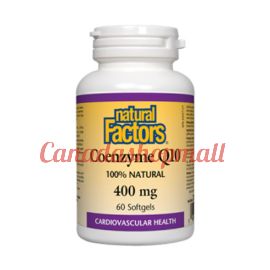 NaturalFactors Coenzyme Q10 400mg 60softgels