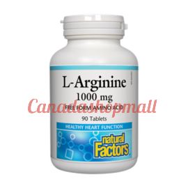 NaturalFactors L-Arginine 1000mg 90tablets 