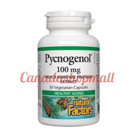 NaturalFactors Pycnogenol 100mg 30vegetarian capsules