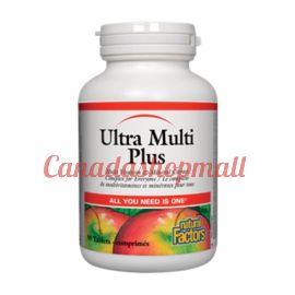 NaturalFactors Ultra Multi Plus 90tablets