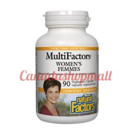 NaturalFactors Women's MultiFactors 90vegetarian capsules