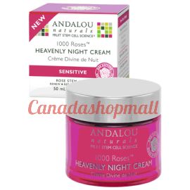 Andalou 1000 Roses Heavenly Night Cream 50 ml