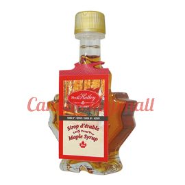 North Hatley Maple Syrup 40ml Maple Leaf Shapped Bottle