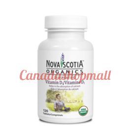 Nova Scotia Organics Vitamin D3 120 tablets