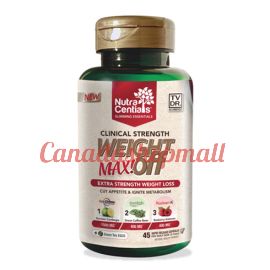 NutraCentials WeightOFF MAX! Weight Loss Formula 45veggie caps