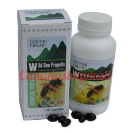 Optimal Nature Wild Bee Propolis 100capsules