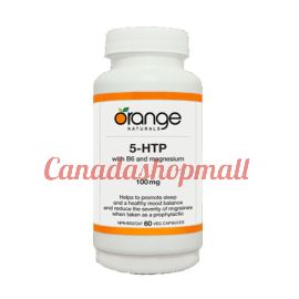 Orange 5-HTP With B6 And Magnesium 100mg 60vegetable capsules