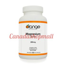  Orange Magnesium Glycinate 200mg 90vegetable capsules