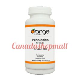 Orange Probiotics For Adults 14billion CFU 45vegetable capsules