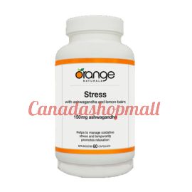 Orange Stress With Ashwagandha And Lemon Balm 150mg Ashwagandha 60capsules