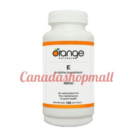 Orange Vitamin E 400IU 108softgel