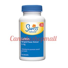 Swiss Natural  Lutein Marigold Flowers Extract 6mg 60 capsules.