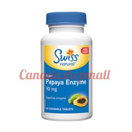 Swissnatural Super Papaya Enzyme 90mg 90chewable tablets