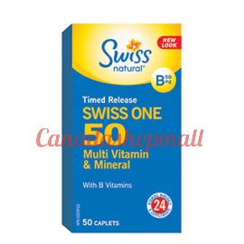 Swiss Naturals Swiss One 50 TR Multi Vitamin With B 50 caplets