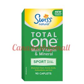 Swiss Naturals Total One Sport  Multi Vitamin & Mineral 90 caplets