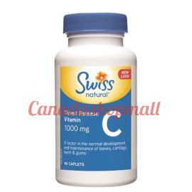 SwissNatural Vitamin C Timed Release 1000mg 90caplets