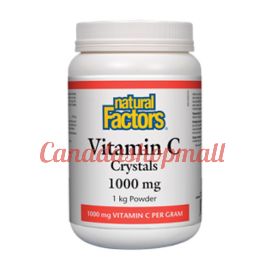 NaturalFactors Vitamin C Crystals 1000mg