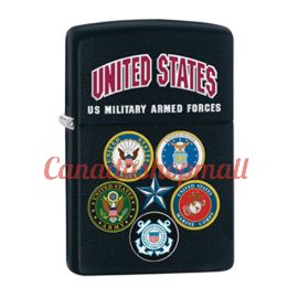 Zippo Lighter U.S. Military Armed Forces 28898-000003-Z